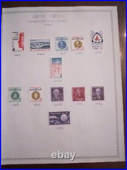 U. S. Stamps Mint With Full Gum Hinged Some Used Air Mail Commemoratives -bba50