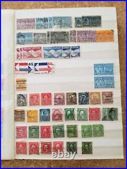 U. S. Stock Book Loaded Approx 1,950 MNH, MH, MNG, Used Oldies, BOB