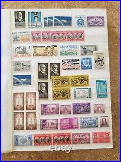 U. S. Stock Book Loaded Approx 1,950 MNH, MH, MNG, Used Oldies, BOB