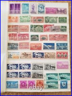 U. S. Stock Book Loaded Approx 1,950 MNH, MH, MNG, Used Oldies, BOB