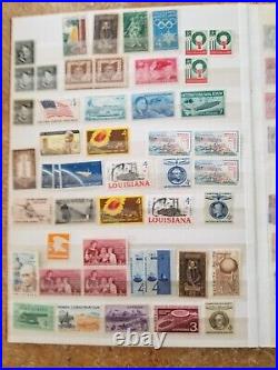 U. S. Stock Book Loaded Approx 1,950 MNH, MH, MNG, Used Oldies, BOB