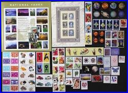 US 2016 Commemorative Year Set 141 stamps including Mail Use, Mint NH, see scans
