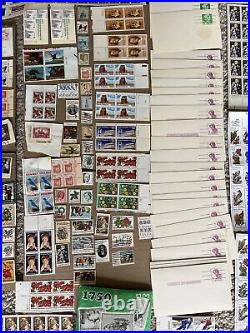 US Different Used & Unused Stamp Lot Collection Several Hundred From Estate