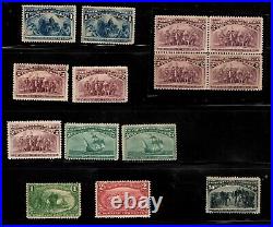 US Mixed group of nicer Mint and Used Total cat about $7,400 WYSIWYG