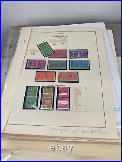 US Never Hinged 1930s 40s Stamp Collector Lot Presidential Variety Presidents