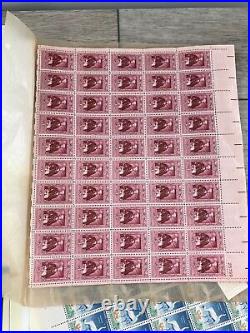 US Never Hinged 1930s 40s Stamp Collector Lot Presidential Variety Presidents