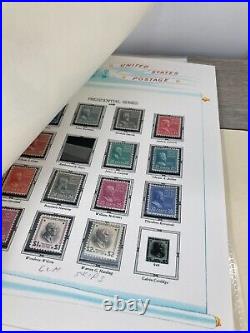 US Never Hinged 1930s 40s Stamp Collector Lot Presidential Variety Presidents