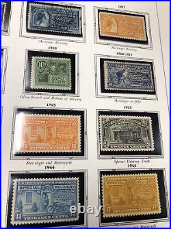 US Special Delivery Collection lot E1-2 Used. E3 Up Hinged & Mint Never Hinged