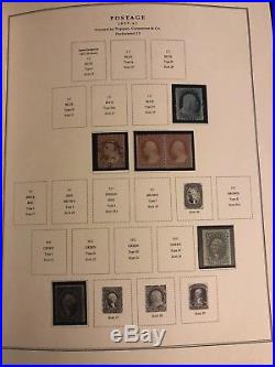 US Stamp Collection2 Albums(Vol 1-3) 2 StockbooksDealer Card Album3500++Mint