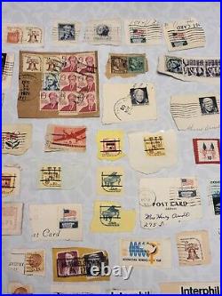 US Stamps Collections Lot Washington, Lincoln, Jefferson, Grant, Jackson, ETC