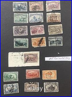US Stamps Columbians 230 Thru 240 Trans-Miss 285 thru 289 See Description