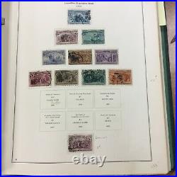 US collection 1847-1975, #1, 25, 33, 76, 595 Hinged Mint/Used cv over 14,717