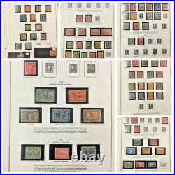US stamp COLLECTION from mid 1850's to 1940's. Used, MH & MNH. CV $9000+