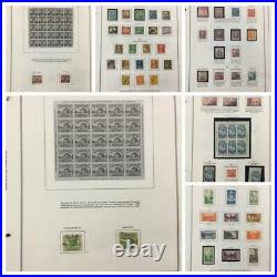 US stamp COLLECTION from mid 1850's to 1940's. Used, MH & MNH. CV $9000+