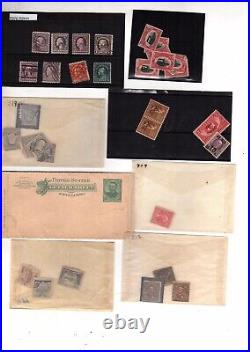 US stamp lot mnh mh used singles bob cv $300 + mb21