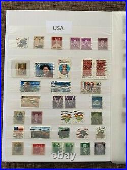 USA & Canada Postage Stamp Album Collection! Mint & Used