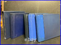 USA Stamps in 4 Elbe Springback Albums Mint & Used Blocks 1939-61, 200 Pages