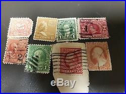 USED Rare Stamps 3c 2c 1c lot