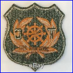 Ultra Rare WW2 Era US Army Transportation Corps Military Patch Mint & Stamped