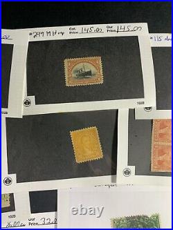 United States Postage Stamp LOT on 80 Cards SC #115739