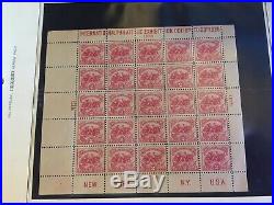 United States Postage Stamp Souvenir Sheet Lot with US SC 630 White Plains $300.00