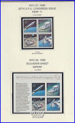 United States Specialized Air Mail Collection, Mnh & Used Vf 1972 1989
