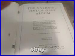 United States Stamp Collection In 1944 National Scott Album. 1873 Forward. HCV