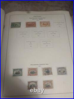 United States Stamp Collection In 1944 National Scott Album. 1873 Forward. HCV