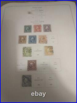 United States Stamp Collection In 1944 National Scott Album. 1873 Forward. HCV