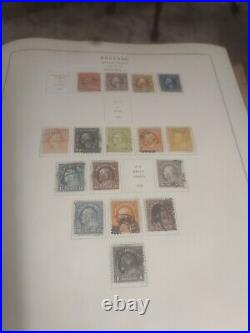 United States Stamp Collection In 1944 National Scott Album. 1873 Forward. HCV