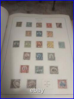 United States Stamp Collection In 1944 National Scott Album. 1873 Forward. HCV