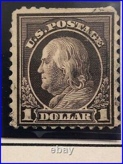 Us old stamp lot. 1917-19 (13) pieces