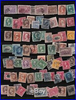 Used US Stamps 19th Century BOB lot- Very fine