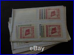 VIETNAM North. Very interesting group of Mint & Used on Old Time approval pgs
