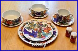 VILLEROY & BOCH ACAPULCO Blue Stamp Luxembourg 83 Piece Set Mint