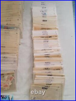 VINTAGE POSTAGE STAMPS LOT OF 2500+ SCOTT SERIES MOSTLY CANCELLED 1c-FOREVER