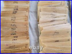 VINTAGE POSTAGE STAMPS LOT OF 2500+ SCOTT SERIES MOSTLY CANCELLED 1c-FOREVER