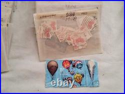 VINTAGE POSTAGE STAMPS LOT OF 2500+ SCOTT SERIES MOSTLY CANCELLED 1c-FOREVER