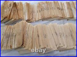 VINTAGE POSTAGE STAMPS LOT OF 2500+ SCOTT SERIES MOSTLY CANCELLED 1c-FOREVER