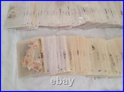 VINTAGE POSTAGE STAMPS LOT OF 2500+ SCOTT SERIES MOSTLY CANCELLED 1c-FOREVER