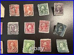 Very Very old us Stamps Lot, 18 Stamps