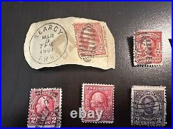 Very Very old us Stamps Lot, 18 Stamps