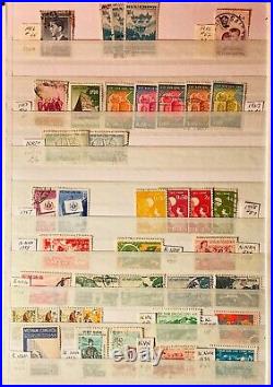 Vietnam North, South, Indochina Stamp Lot In Nice Stock Album. Early To Modern