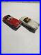 Vintage-Aurora-Vibrator-Slot-Car-Lot-Jaguar-and-Mercedes-with-Stamped-Chassis-01-xa
