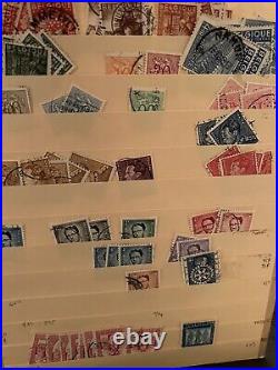 Vintage Belgium Stamp Lot Of 300+ Stamps