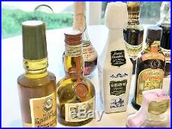 Vintage Collectable Mini Liquor Bottles Lot of 15 Tax Stamp