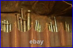 Vintage Craftool Large Lot Of 100 Leather Tools Stamps