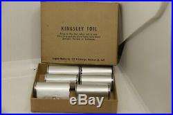 Vintage Kingsley Hot Foil Stamping Machine and Type Lot