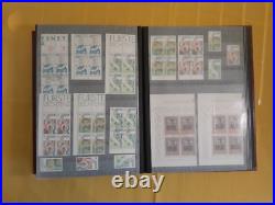 Vintage LOT STAMPS & BLOCKS Large Album LIECHTENSTEIN Philatelic Collection C7