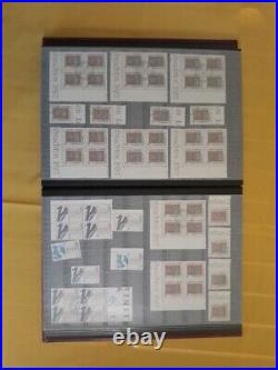 Vintage LOT STAMPS & BLOCKS Large Album LIECHTENSTEIN Philatelic Collection C7